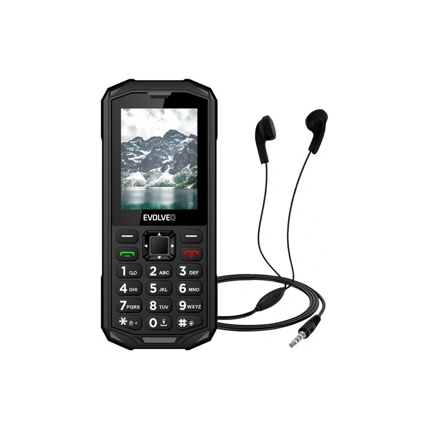 Evolveo - StrongPhone X5, waterproof Dual SIM phone black/grey