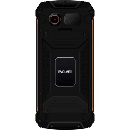 Evolveo - StrongPhone Z6, waterproof Dual-SIM phone, black and orange