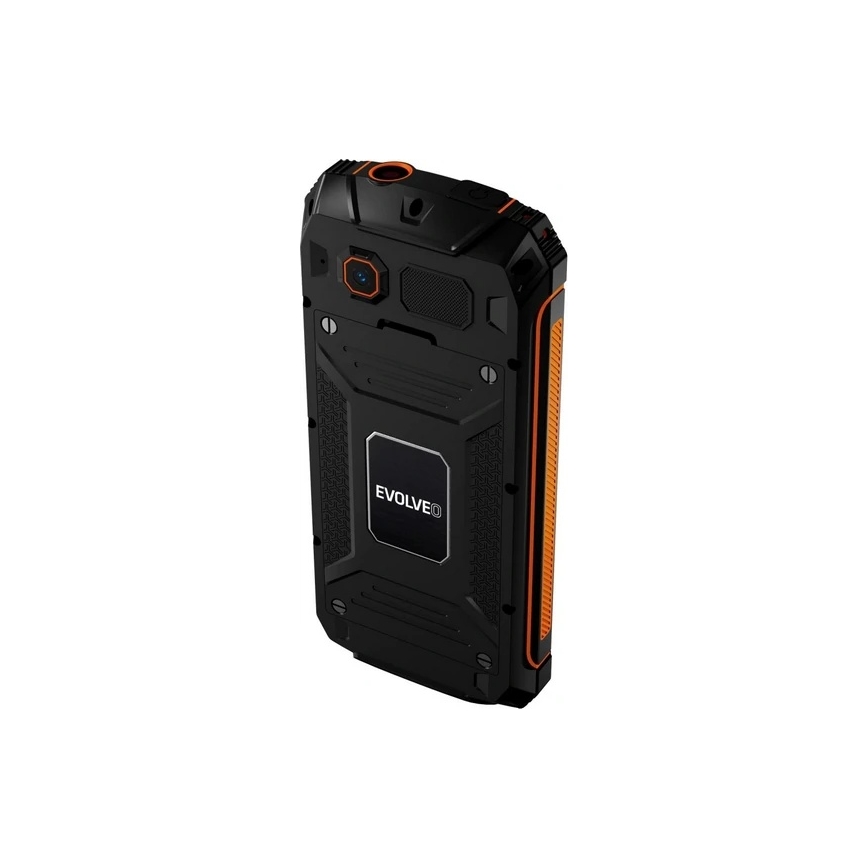Evolveo - StrongPhone Z6, Waterproof Dual-SIM Phone, Black/Orange