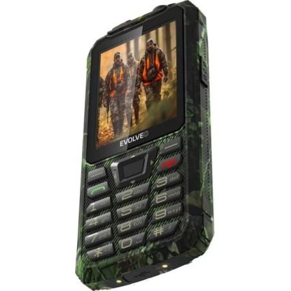 Evolveo - StrongPhone Z6, waterproof Dual SIM phone, hunting camouflage