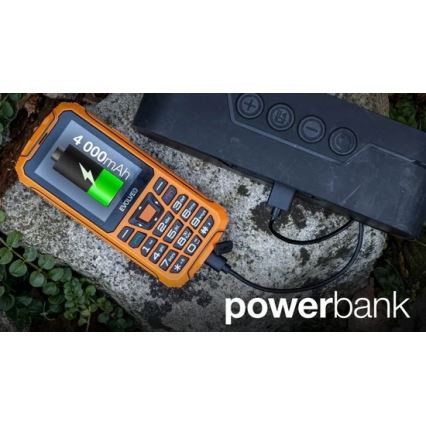 Evolveo - StrongPhone Z6, waterproof Dual SIM phone, orange