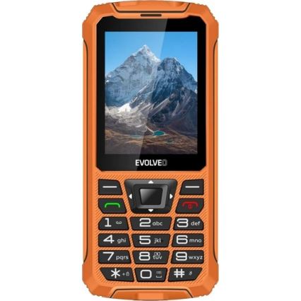 Evolveo - StrongPhone Z6, waterproof Dual SIM phone, orange