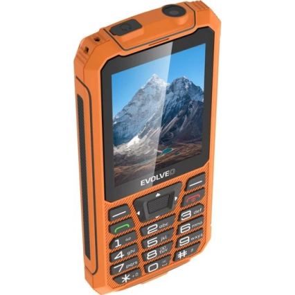 Evolveo - StrongPhone Z6, waterproof Dual SIM phone, orange