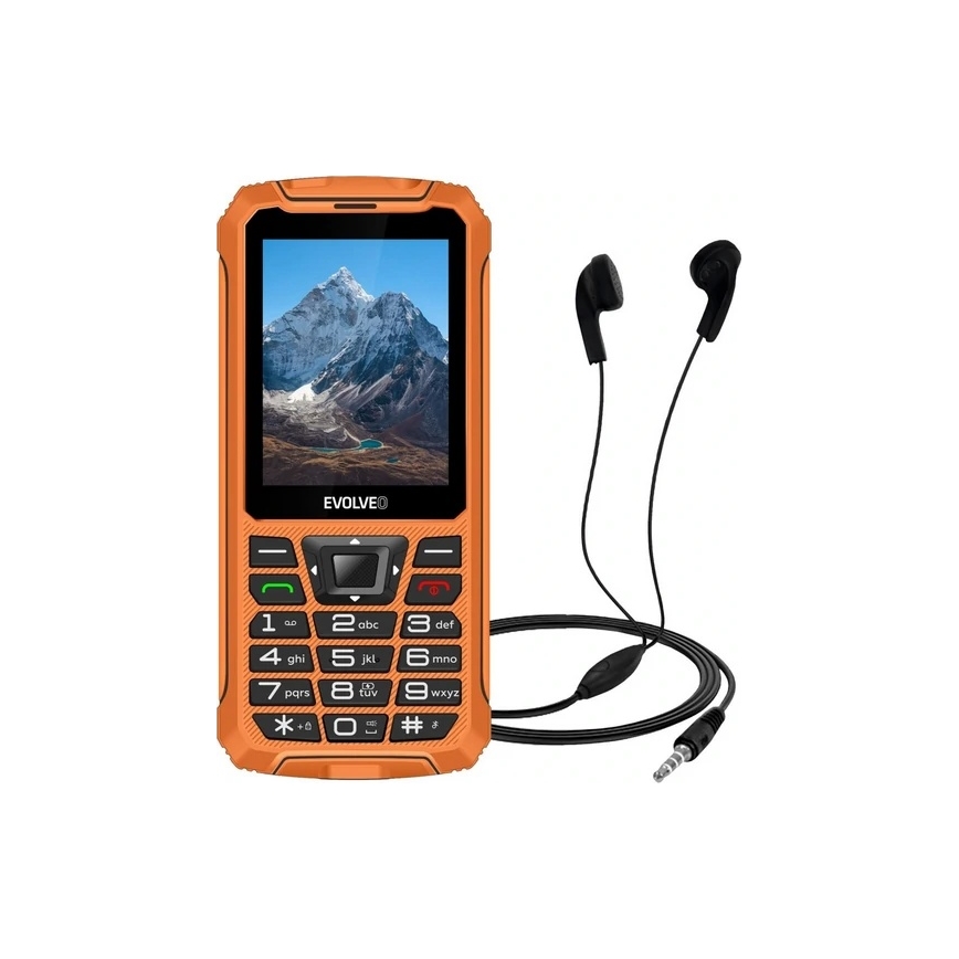 Evolveo - StrongPhone Z6, waterproof Dual SIM phone, orange