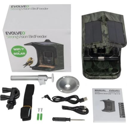 Evolveo - StrongVision BirdFeeder - smart bird feeder with integrated camera