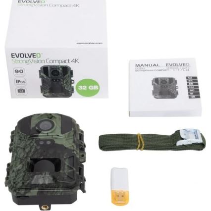 Evolveo - StrongVision Compact 4K, trail/time-lapse camera 32GB