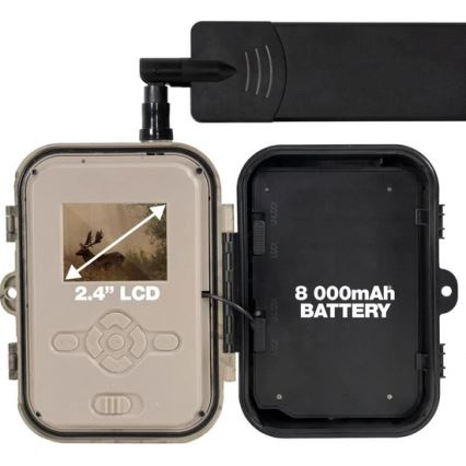 Evolveo - StrongVision Dual PRO 4G Trail Camera with Image Transmission, 16 GB