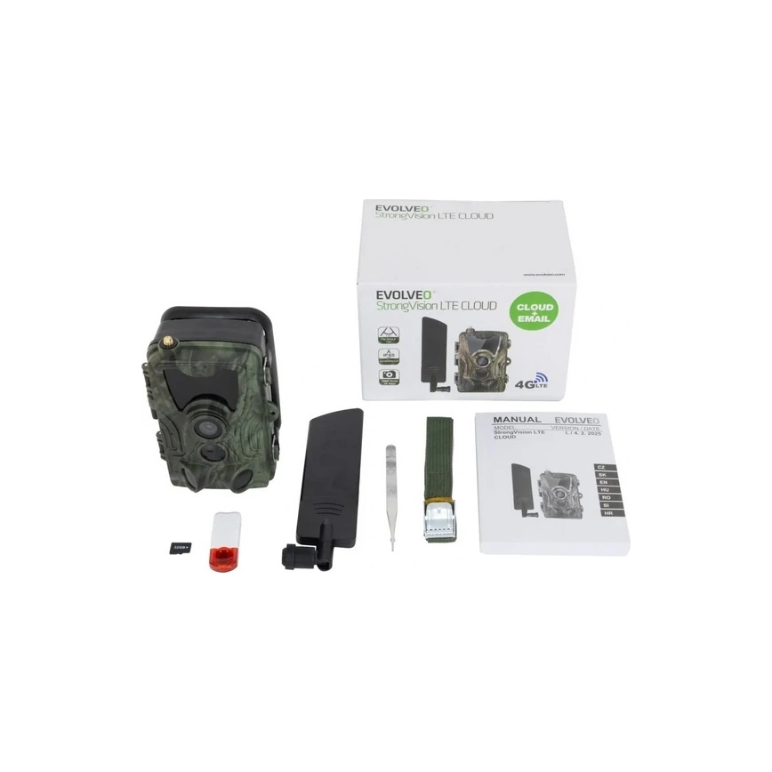 Evolveo - StrongVision LTE CLOUD Trail Camera with 4G and 32 GB