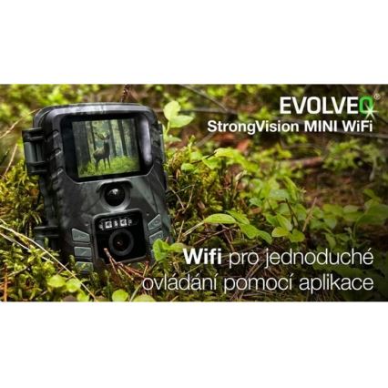 Evolveo-StrongVision MINI WiFi, trail camera/security camera with companion app