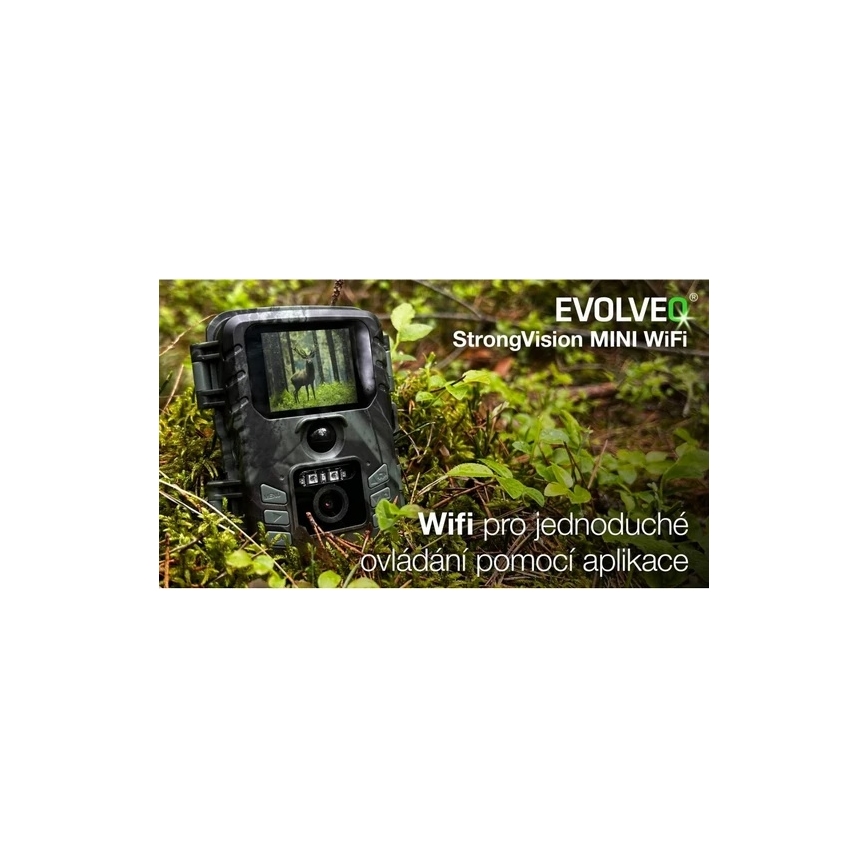 Evolveo-StrongVision MINI WiFi, trail camera/security camera with companion app