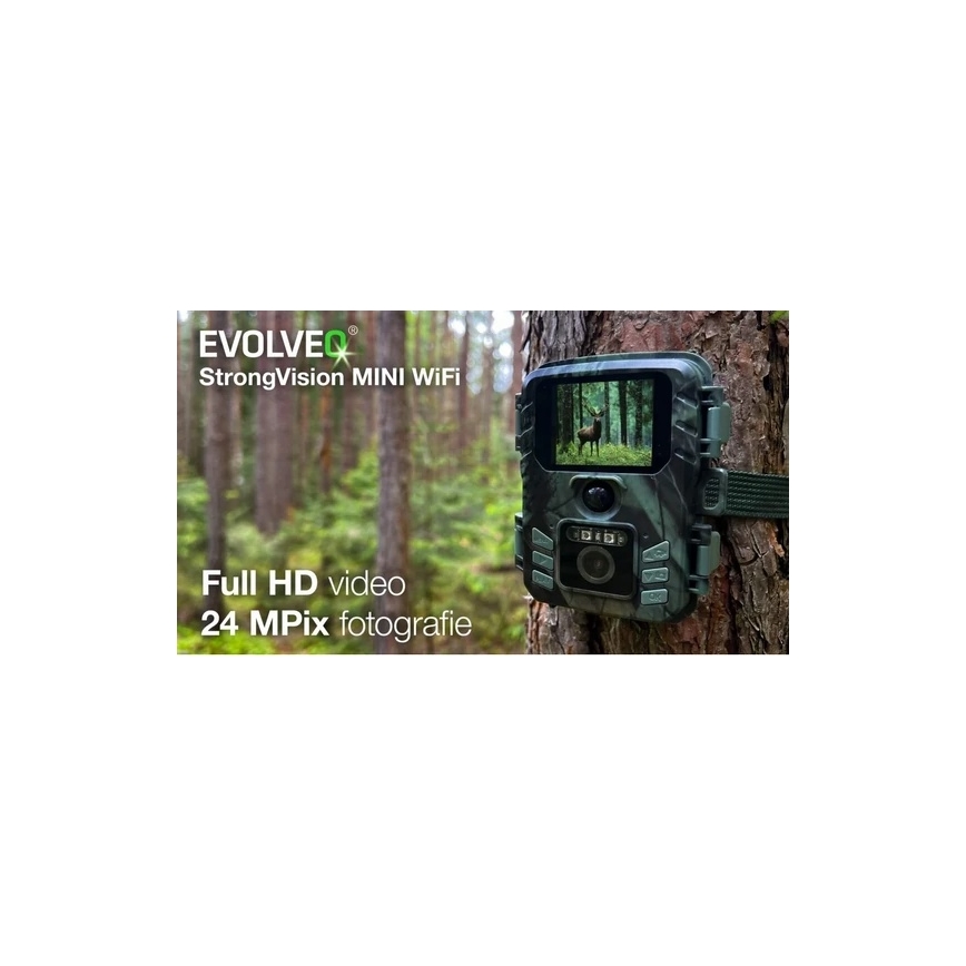 Evolveo-StrongVision MINI WiFi, trail camera/security camera with companion app