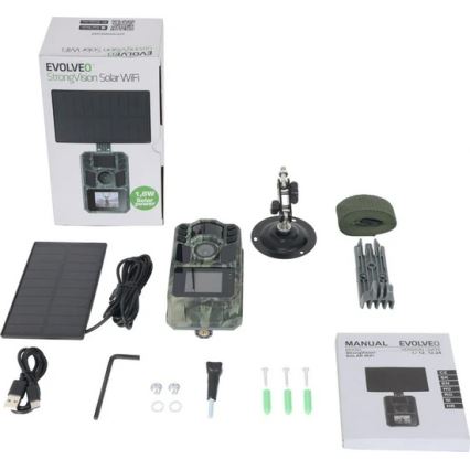 Evolveo - StrongVision Solar Wi-Fi trail camera with Wi-Fi and solar panel