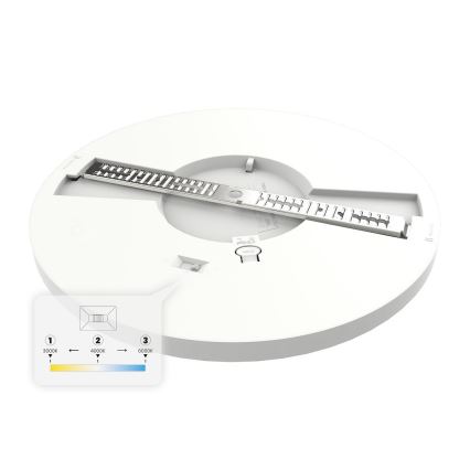 EVORA LED Ceiling Light LED/18W/230V 3000/4000/6000K Ø 22.5 cm White