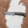 Exclusive Damascus knife 12,7 cm maple/agate