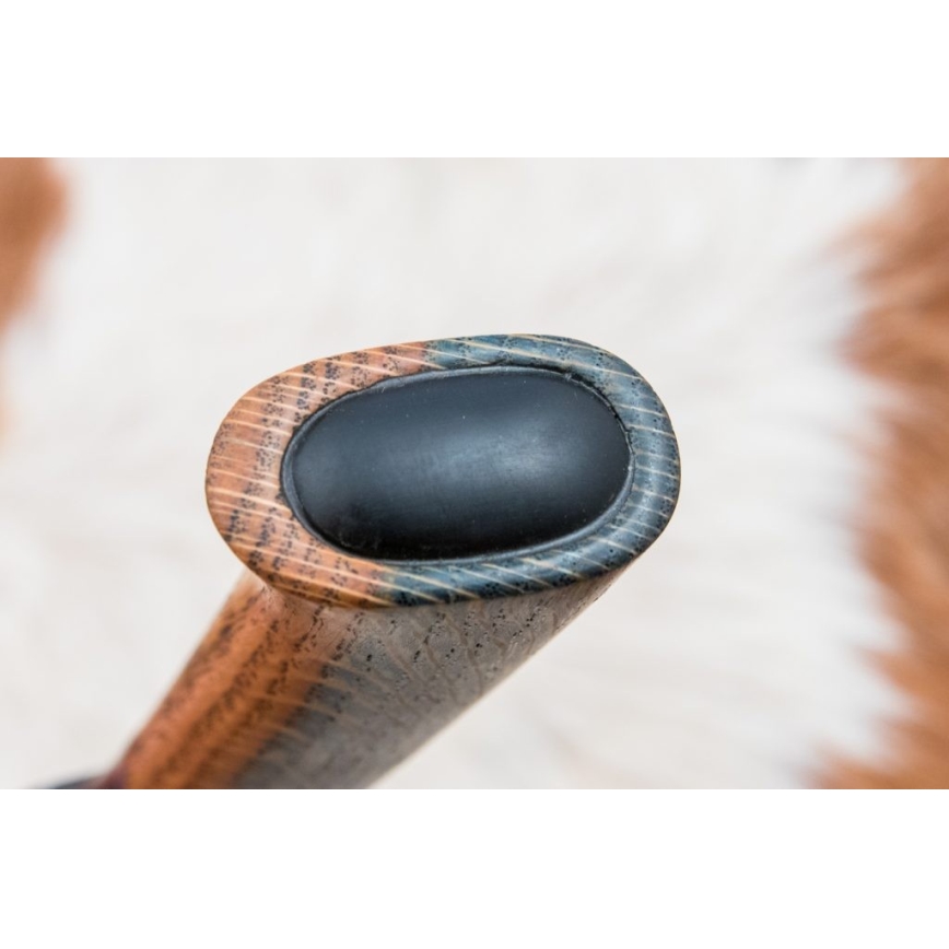 Exclusive Damascus knife 12,7 cm oak/ebony
