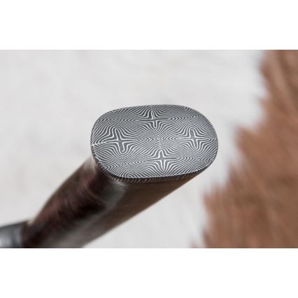 Exclusive Damascus knife 13,8 cm maple