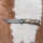 Exclusive Damascus knife 13 cm chestnut tree