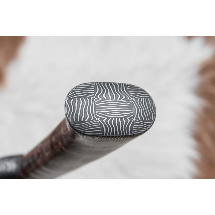 Exclusive Damascus knife 14 cm ash