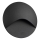 EXIN LED Staircase Light, 2.5W, 230V, 3000K, IP65, Anthracite, Round