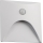 EXIN LED Staircase Light with Motion and Dusk Sensor, 2.5W/230V, 3000K, IP65, White, Square-shaped