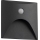 EXIN LED staircase light with motion and dusk sensor, LED/2.5W/230V, 3000K, IP65, anthracite, square