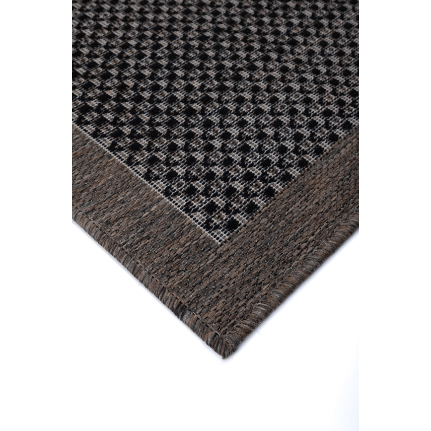 EXPRESS NEW OUTDOOR outdoor rug 160x220 cm anthracite/brown