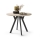 Extendable Dining Table ARTUR Beige/Black