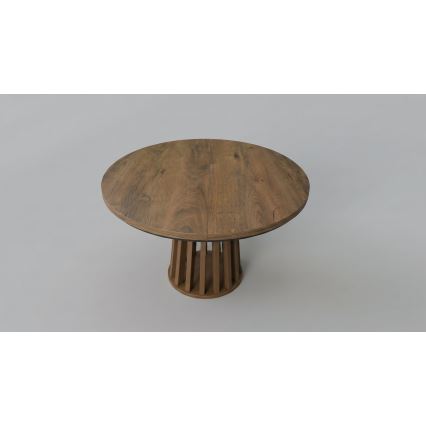 Extendable dining table NEXUS 100/140x77 cm Lefkas oak/black