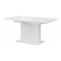 Extendable dining table STRAP 160/200 x 90 cm white