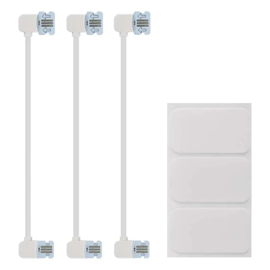SET 3x LED RGBIC+CCT Dimmable panel - extension 3xLED/1,8W/230V Wi-Fi Tuya