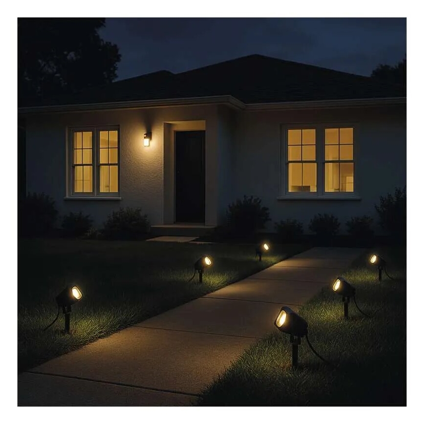 LED RGBIC Dimmable outdoor lamp GoSmart - extension LED/1,5W/230V 3000-6500K IP65 Wi-Fi Tuya