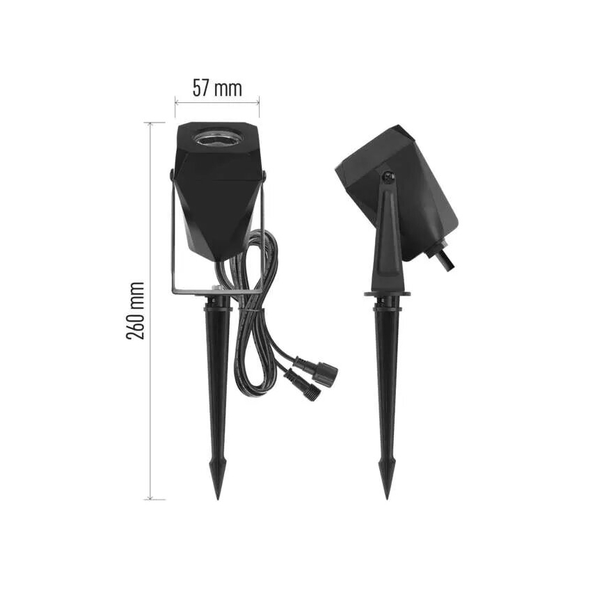 LED RGBIC Dimmable outdoor lamp GoSmart - extension LED/1,5W/230V 3000-6500K IP65 Wi-Fi Tuya