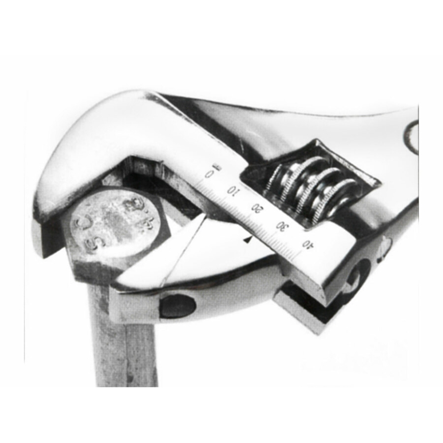 Extol - Adjustable wrench 200mm/8"