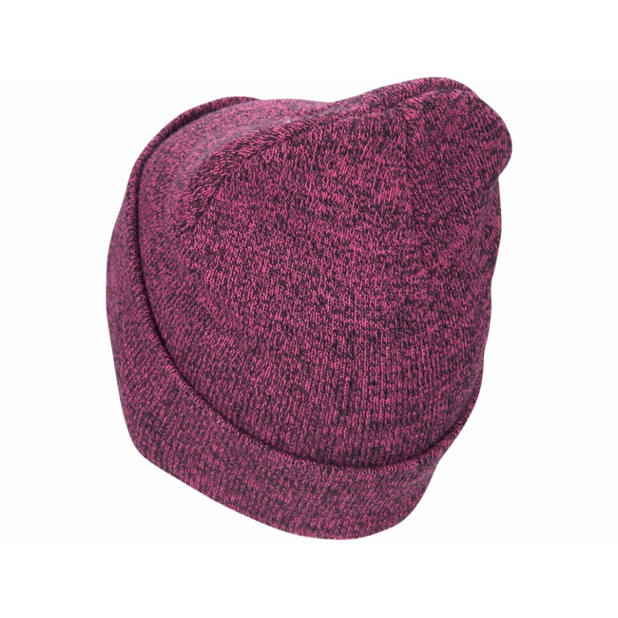 Extol - Beanie with built-in headlamp, USB-rechargeable 300 mAh battery, purple, one size (UNI)