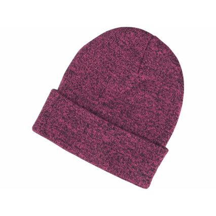 Extol - Beanie with built-in headlamp, USB-rechargeable 300 mAh battery, purple, one size (UNI)