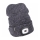 Extol - Beanie with Headlamp and USB Charging, 300 mAh, Gray, One Size