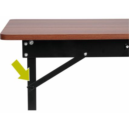 Extol - Folding Work Table 100x60 cm Brown/Black