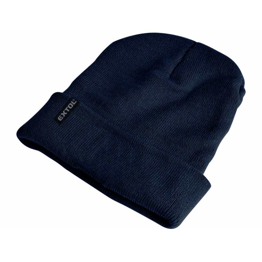 Extol - Hat with a headlamp and USB charging 250 mAh blue size UNI