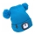 Extol - Hat with a headlamp and USB charging 250 mAh blue with pompoms size children's
