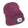 Extol - Hat with a headlamp and USB charging 300 mAh purple size UNI
