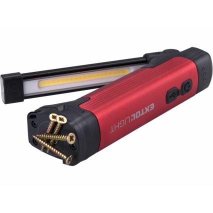 Extol - LED Dimmable rechargeable work light LED/3,7V 2600mAh IPX4