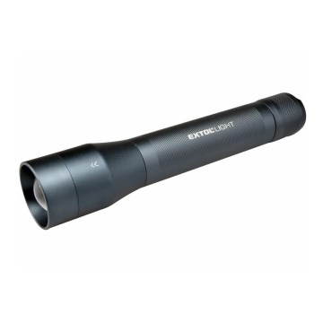 Extol - LED Flashlight LED/3xC IP54 anthracite