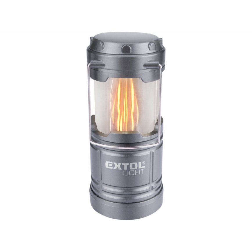 Extol - LED Portable lamp LED/3xAA grey