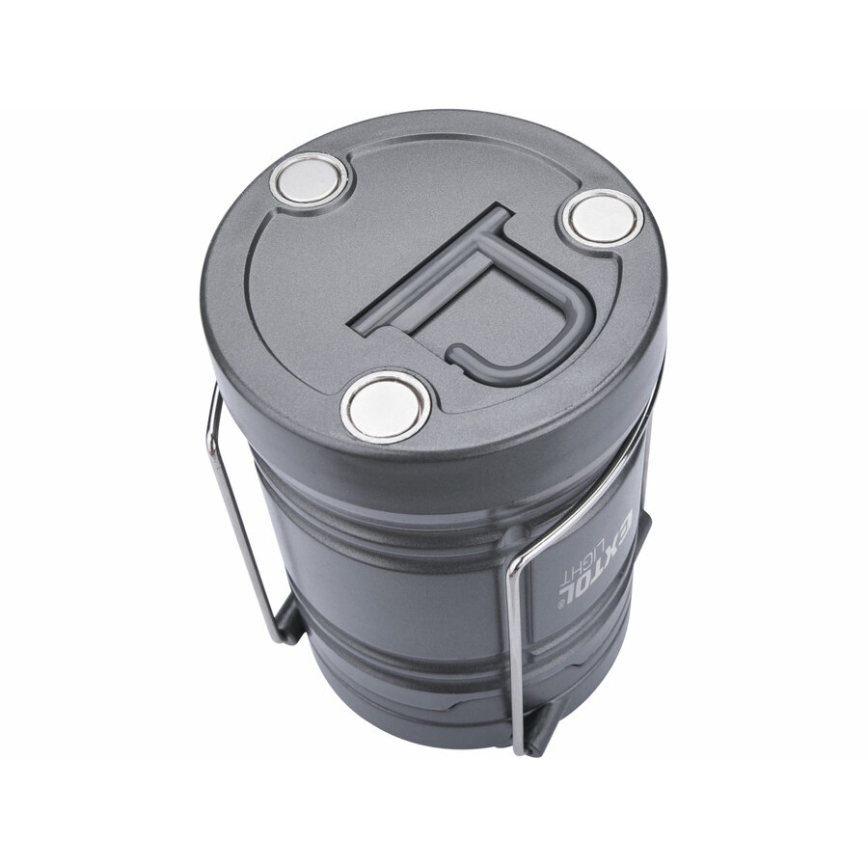 Extol - LED Portable lamp LED/3xAA grey
