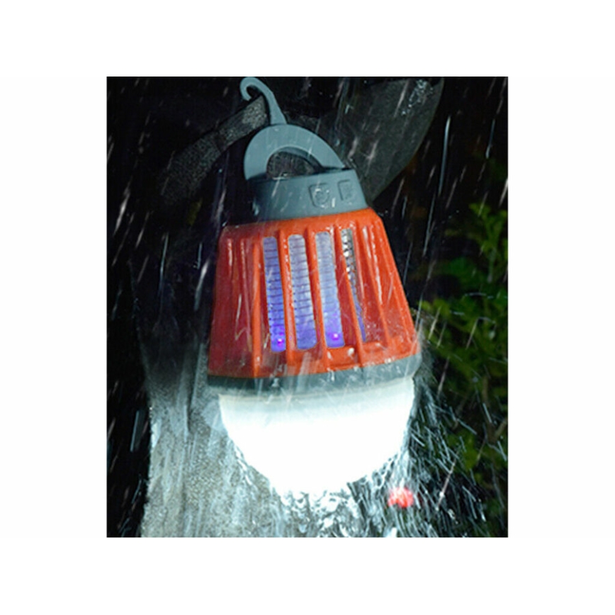 Extol - LED Portable lamp with insect trap LED/3W/2000 mAh/3,7V IPX6