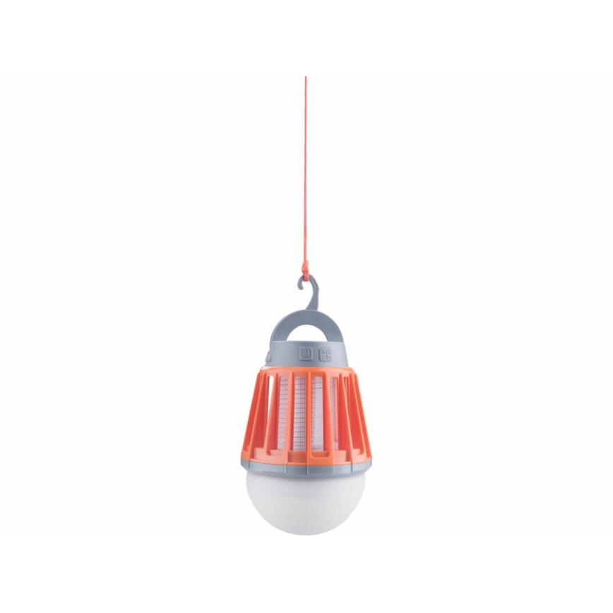 Extol - LED Portable lamp with insect trap LED/3W/2000 mAh/3,7V IPX6
