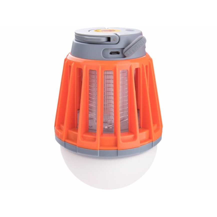 Extol - LED Portable lamp with insect trap LED/3W/2000 mAh/3,7V IPX6