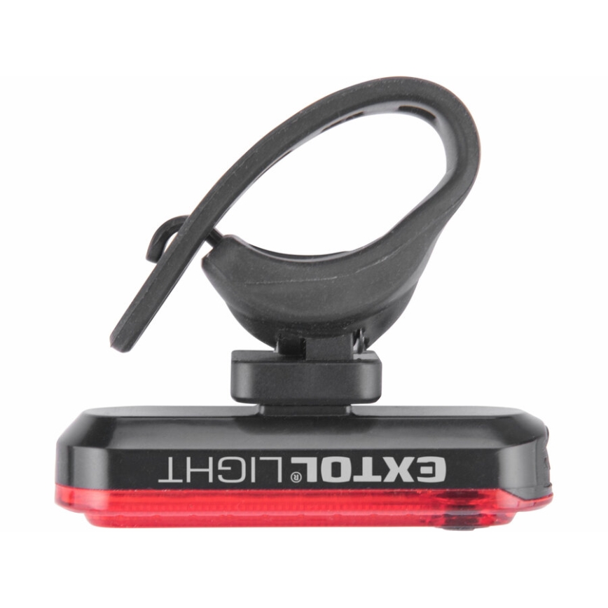 Extol - LED Rear rechargeable bicycle flashlight LED/220mAh 3,7V IPX4