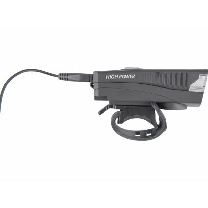 Extol - LED Rechargeable bicycle flashlight with a horn LED/5W/1200mAh/3,7V IPX4