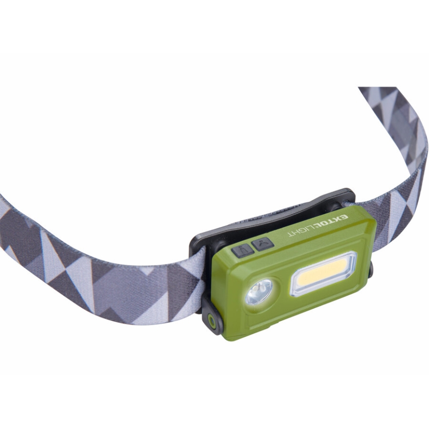 Extol - LED Rechargeable headlamp LED/500 mAh/3,7V IPX4